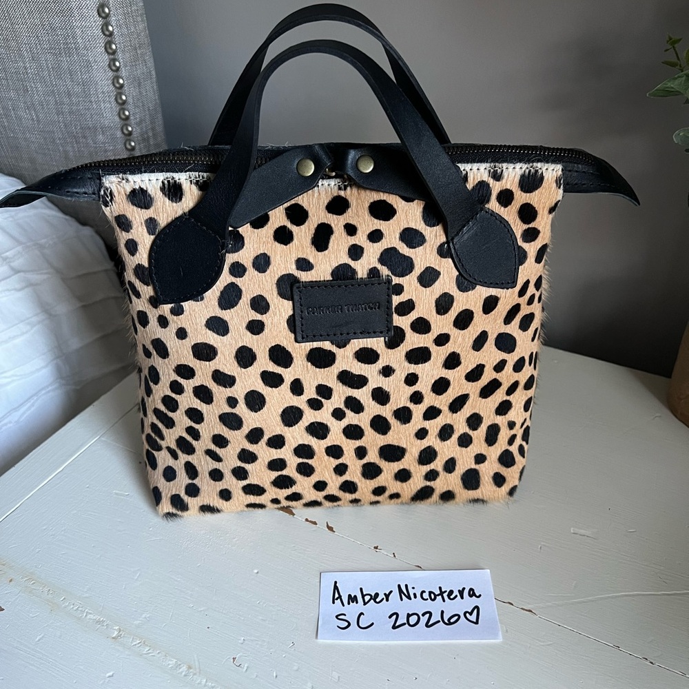 Parker Thatch Small Charlie Bag Leopard